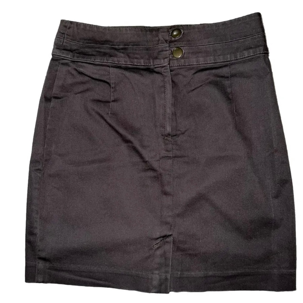H&M Women’s Brown Pencil Skirt - Size 4 - Timeless Elegance